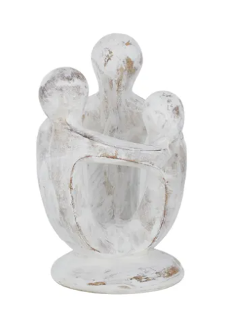 CTC Family Resin Sculpture - White
