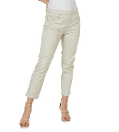 Cafe Latte Stretch Pull on 7/8 Jean