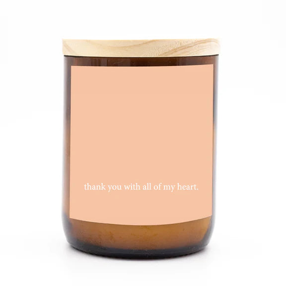 The Commonfolk Heartfelt Quote Candle