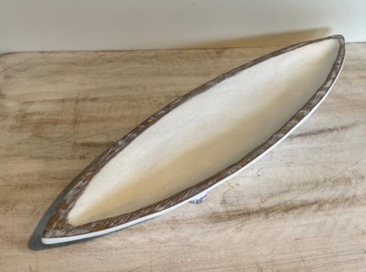 Yellow Rock Decor Oval Table Tray