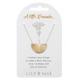 Lily & Mae A Little Reminder Necklace