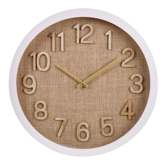 Amalfi Cunene Weave Wall Clock 40x40x6cm