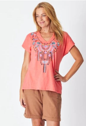 Cordelia St Aztec Tee