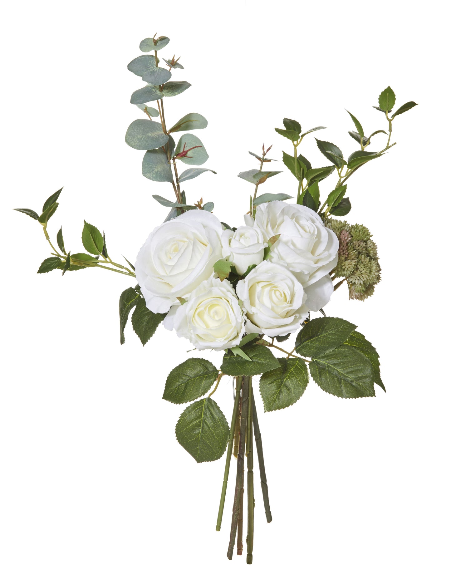 Rogue Rose/Eucallyptus Bouquet White