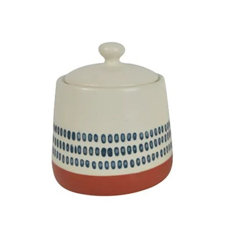 Casa Regalo Sawyer Ceramic Sugar Pot