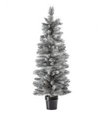Gallery Flekke Potted Sparkly Pine Christmas Tree