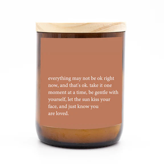 The Commonfolk Heartfelt Quote Candle