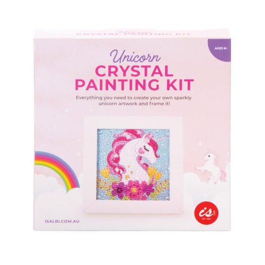 IsGift Crystal Painting Kit With Frame - Unicorn