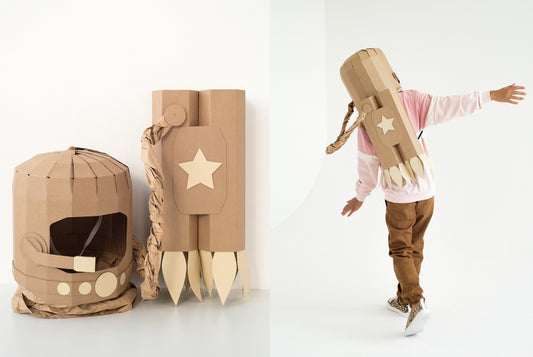 Koko Cardboards DIY Costumes Astronaut