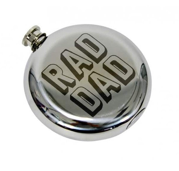 Annabel Trends Hip Flask Round - Rad Dad