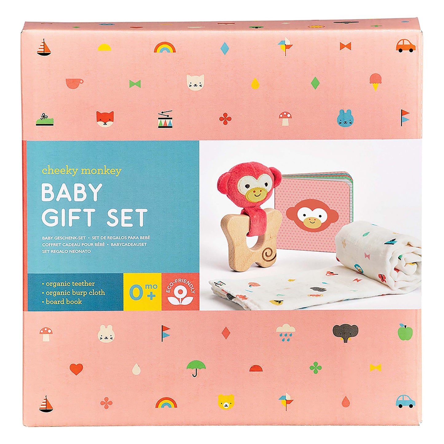 Petit Collage Baby Gift Set - Cheeky Monkey