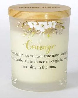 Arton Scented Wishes Candle In A Jar-Courage