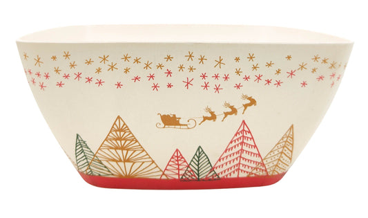 Urban Products Night Before Christmas Salad Bowl