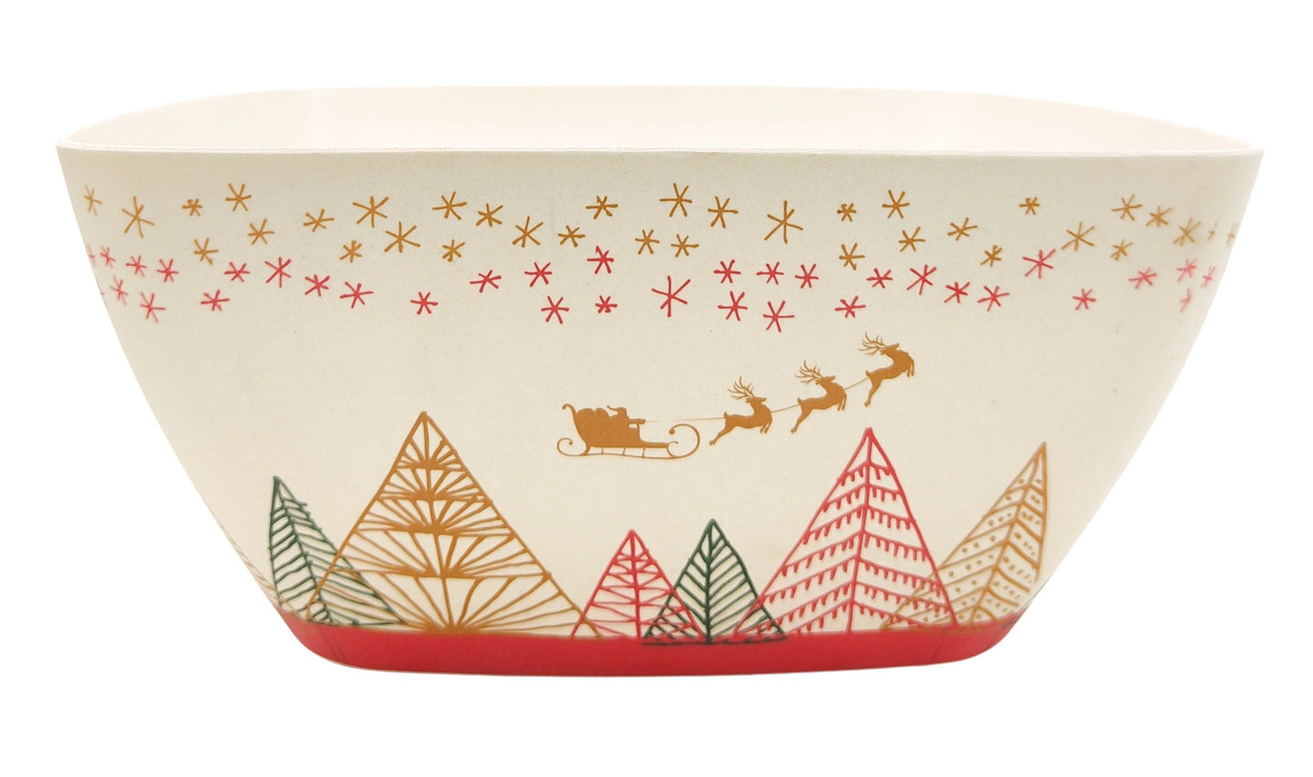 Urban Products Night Before Christmas Salad Bowl