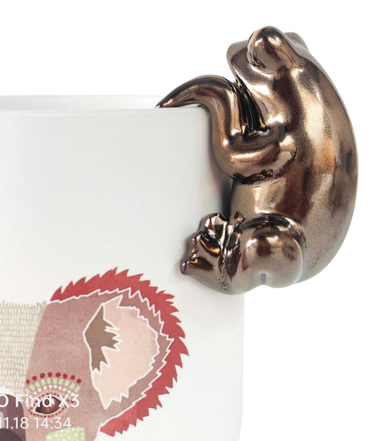 Urban Products Gold Frog Pot Hanger