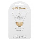 Lily & Mae A Little Reminder Necklace